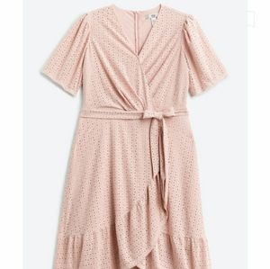 Rhona eyelet minidress